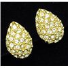 Image 1 : DESIGNER CHRISTIAN DIOR Rhinestone ClipOn Earrings