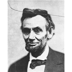 Abraham Lincoln, head-and-shoulders portrait,