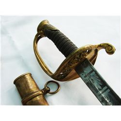 Etched European Sword