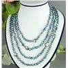 Image 1 : 4 STRANDS GRAY PEARL&COIN PEARL NECKLACE
