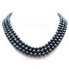 Image 1 : South Sea Black Pearl Necklace