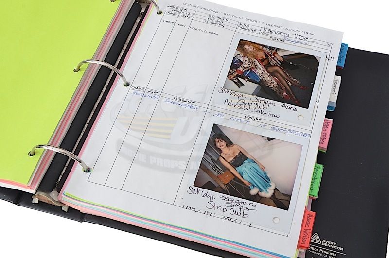 Live Shot (TV) - Continuity Binders