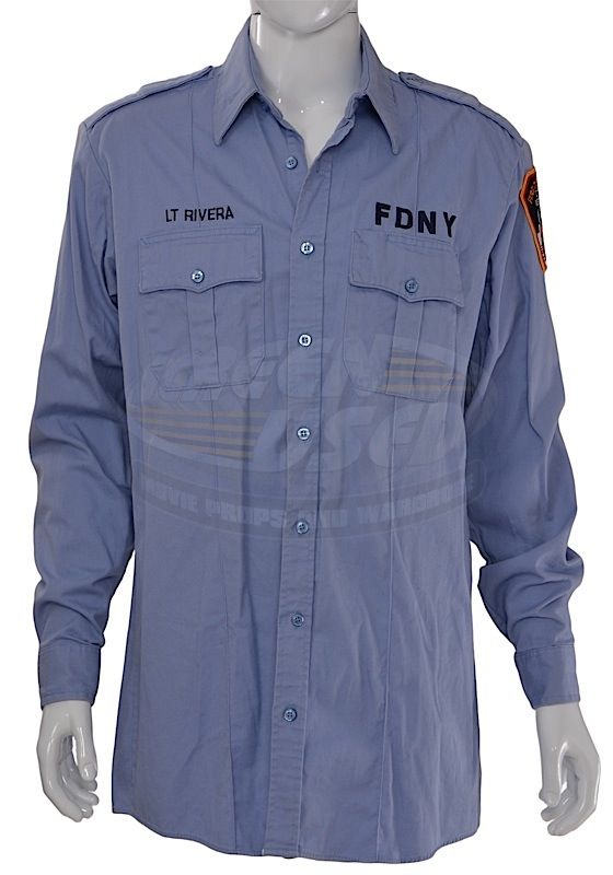 fdny button up shirt