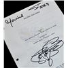 Image 2 : Star Trek: First Contact - Autographed Script