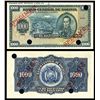Image 1 : El Banco Central De Bolivia 1928 Issue Waterlow Color Trial Specimen Banknote.