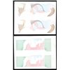 Image 1 : Banco Central De Costa Rica Uncut Tyvek Pair of Underprint Banknotes (2).
