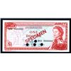 Image 1 : East Caribbean Central Bank, ND (1965) Issue Specimen.