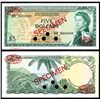 Image 1 : East Caribbean Central Bank, ND (1965) Issue Specimen.