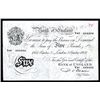 Image 1 : Bank of England, 5 Pounds, 1949 (1951) Issue