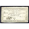 Image 1 : Armee Catholique Et Royale, ND (Nov. 1793) Issue Banknote.