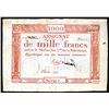 Image 1 : Republique Francaise, 1795 Franc Issue.