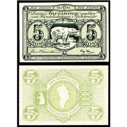 Greenland, Danish Administration, ND (1953-67) Issue Banknote.