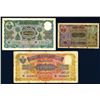 Image 1 : Hyderabad Princely State, 1935-53 Issue Banknote Trio