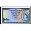 Image 1 : Government of Mauritius, 1954 Issue Banknote.