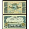 Image 1 : Handelskammer des Memelgebiets, Chamber of Commerce, Territory of Memel, 1922 Issue Banknote