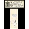 Image 1 : Riggs National Bank, (1911), Used Check with Mexican President De la Bar'ra's Signature.