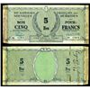 Image 1 : Services Nationaux Francais des Nouvelles Hebrides, 1943 WWII Emergency Issue Banknote