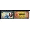 Image 1 : El Banco de Espana, 1928-38, Kingdom and Regency, Pair of Issued Banknotes