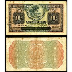 Territory of Samoa, 1920-22 Treasury Note Issue.