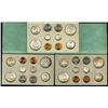 Image 1 : United States Mint, 1951, Complete Trio of Double Mint Sets