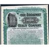 Image 1 : Broadway Realty Co., 1896, $1000 Specimen Bond.