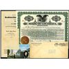 Image 1 : State of Louisiana. 1929. I/C Bond signed by Governor Huey Long with Autographed Letterhead also sig