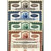 Image 1 : Banco De Bogota. 19xx. Lot of 4 Specimen Bonds.