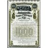 Image 1 : Jacksonville Tampa and Key-West Railway Co. 1890. I/U Bond.