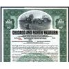 Image 1 : Chicago and North Western Railway Co. 1912. Specimen Bond.