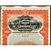 Image 1 : Cleveland Lorain and Wheeling Railway Co. 1900. Specimen Bond.