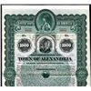 Image 1 : Town of Alexandria. 1900. Specimen Bond.