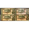 Image 1 : Confederate 1864, T-67 Banknote Quartet Varieties.