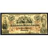 Image 1 : Confederate States of America, T-31, 1861, $5, Issue Banknote.