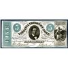 Image 1 : Virginia State Treasury Note, $5, 1862, VA CR15 Issued banknote.