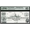 Image 1 : Commercial and Agricultural Bank Proprietary Obsolete Proof Note.