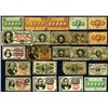 Image 1 : U.S. Fractional Currency Collection of 22 Different Notes.