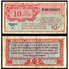 Image 1 : Military Payment Certificate, Series 471, 10 Cents - Replacement Note, First Printing (1947-48).