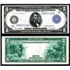 Image 1 : Federal Reserve Note, Chicago, IL, 1914, $5, Fr#871a.