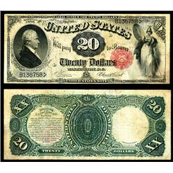 U.S. Legal Tender, 1880, $20, Fr#144.