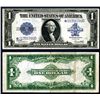 Image 1 : U.S. Silver Certificate, $1, Fr.#238, Issued Star Note - Partial Ladder S/N.