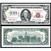Image 1 : United States Note, $100, Red Seal, Fr.#1550s (HG Block) Ladder Specimen Banknote.