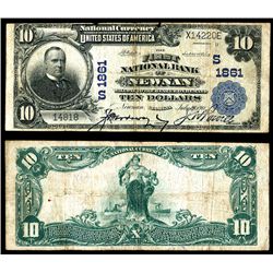 Newman, Georgia, $10, 1902 Plain Back, Ch.#1861, Fr.#628.