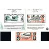 Image 1 : ABN Souvenir Card Souvenir Card Trio - All With Color Shift Mis-registration Errors