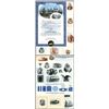 Image 1 : ABN/IBN/U.S. Advertising cards and vignettes Assortment of 15 Pieces.