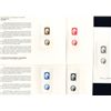 Image 1 : ABNC, 1995 New York City Postmasters Provisional 150th Anniversary Stamp Reprint Proof from 4 Locati