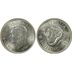 1939 Shilling PCGS MS62