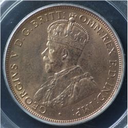 1911 Penny PCGS MS64 Red