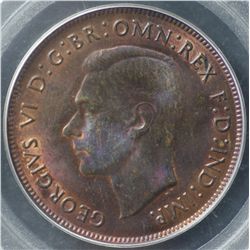 1946 Penny PCGS MS64 Brown