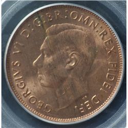 1952 Penny PCGS MS64 Red