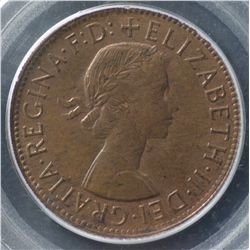 1959 m Penny PCGS MS64 Brown